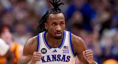 Kansas guard Darryn Peterson