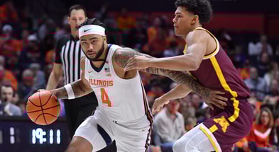 NCAA Basketball: Minnesota at Illinois