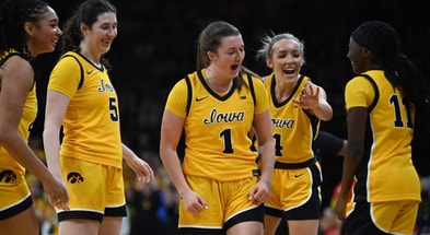 The Hawkeyes earned a big win over Ohio State on Sunday in Iowa City. (Photo by Dennis Scheidt)