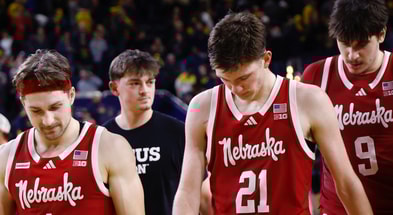 Sam Hoiberg Pryce Sandfort Nebraska basketball 2024-25