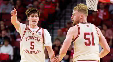 Rienk MAst Braden Frager Nebraska basketball