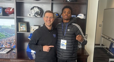 Romel Koon on Kentucky visit (Photo provided by Romel Koon)