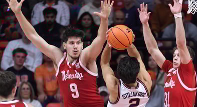 Berke Buyuktuncel Cale Jacobsen Nebraska basketball 2024-25