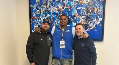 Li'Marcus Jones on Kentucky visit (Photo courtesy of Li'Marcus Jones)