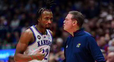 Darryn Peterson Bill Self Kansas cramps