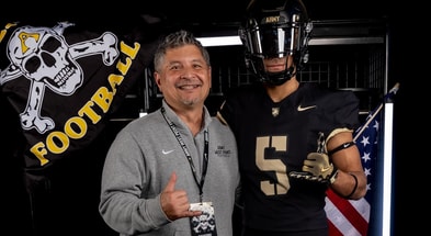 Jace Morales with Coach SA