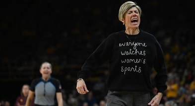 The Hawkeyes fell to Minnesota on Thursday night in Iowa City. (Photo by Dennis Scheidt)