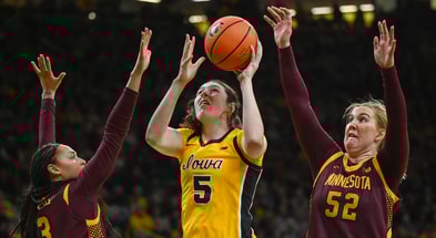 The Hawkeyes are on a three-game losing streak. (Photo by Dennis Scheidt)