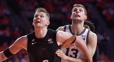 NCAA Basketball: Michigan State at Illinois