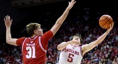 NCAA Basketball: Wisconsin at Indiana