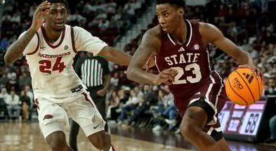 NCAA Basketball: Arkansas at Mississippi State