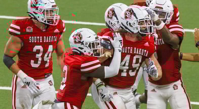 South Dakota linebacker Brock Mogensen