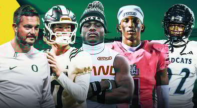 Dan Lanning, Will Mencl, Landen Williams-Callis, Dakota Guerrant and Rashad Streets afi