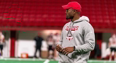 South Dakota cornerbacks coach Eric Finney