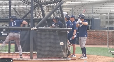 Georgia Tech opening week practice