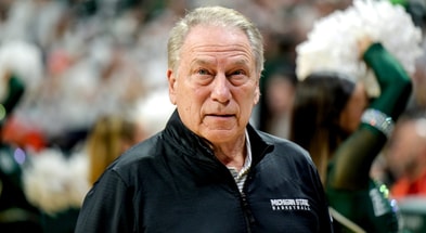 Michigan State's head coach Tom Izzo looks on before the game against Illinois on Saturday, Feb. 7, 2026, at the Breslin Center in East Lansing. - Nick King, USA TODAY Sports