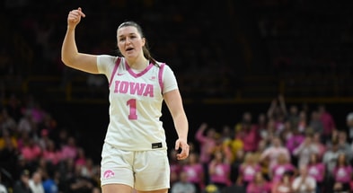 The Hawkeyes picked up a big win over Washington on Wednesday night. (Photo by Dennis Scheidt)