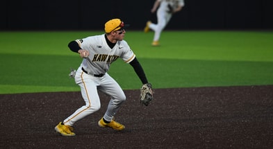 The Hawkeyes defeated Air Force on Saturday night. (Photo by Dennis Scheidt)