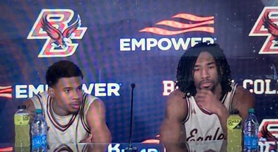 BC basketball - Chase Forte & Fred Payne