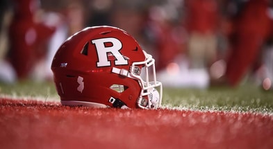 Rutgers Scarlet Knights football helmet