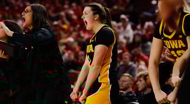 The Hawkeyes defeated the Huskers on Monday in Lincoln. (Photo by Brian Ray/UI Athletics)