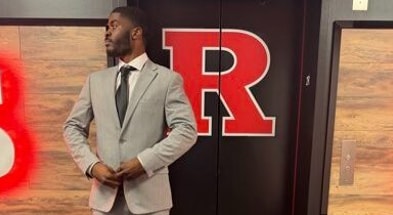 Rutgers Player Development Assistant Carl Smith Jr.