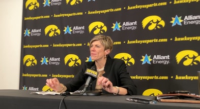 The Hawkeyes defeated the Wolverines on Sunday afternoon.