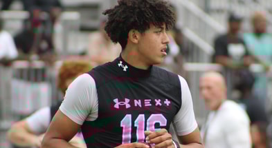 Davin Davidson at Under Armour Next Camp (Matt LaSerre_Warchant)