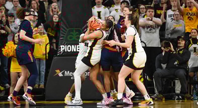 The Hawkeyes pulled off a comeback win on Thursday night. (Photo by Dennis Scheidt)