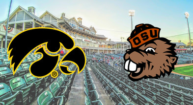 A play-by-play recap of the matchup between the Hawkeyes and Beavers.