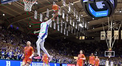 Duke guard Isaiah Evans