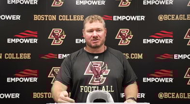 Boston College ST coordinator Matt Thurin