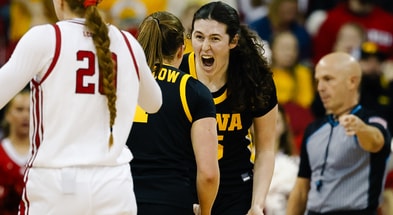 The Hawkeyes defeated the Badgers on Sunday afternoon. (Photo by UI Athletics)