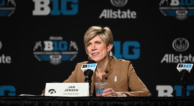 The Hawkeyes fell to UCLA on Sunday. (Photo by Dennis Scheidt)