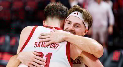 Sam Hoiberg Pryce Sandfort Nebraska basketball 2024-25