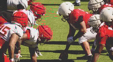 Nebraska spring scrimmage pic