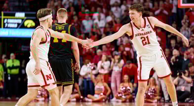 Pryce Sandfort Sam Hoiberg Nebraska basketball