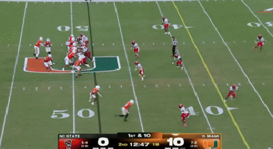 Malachi Toney pass to Jojo Trader Q2