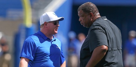 Vince Marrow and Mark Stoops Kentucky National Signing Day