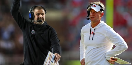 Billy Napier and Lane Kiffin