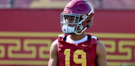 USC wide receiver Xavier Jordan