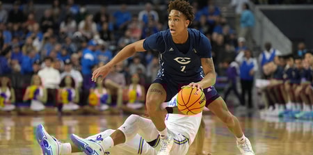 UC Davis guard Ty Johnson