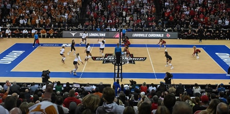 2022 NCAA Volleyball Tournament (Texas vs. Louisville)