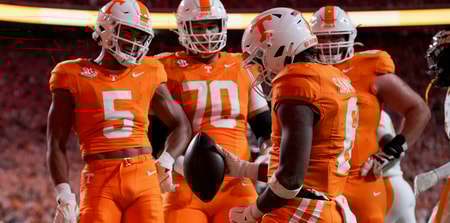 Dylan Sampson, Tennessee Football | Caitie McMekin/News Sentinel / USA TODAY NETWORK via Imagn Images
