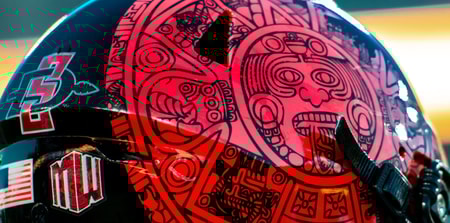 San Diego State Helmet