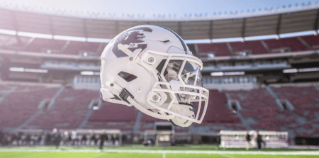 South Carolina football helmet. Photo credit: Gamecock Football | @GamecockFB on Twitter/X