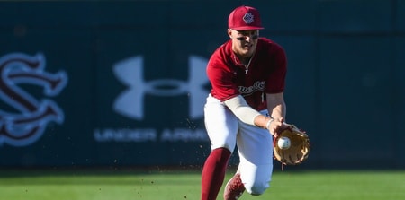 South Carolina baseball freshman KJ Scobey. Photo by: Katie Dugan | GamecockCentral