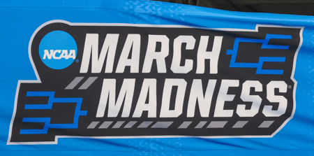 A March Madness banner at the NCAA Tournament - Mont Dawson, Kentucky Sports Radio