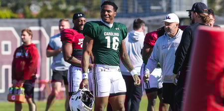 South Carolina quarterback LaNorris Sellers (Katie Dugan/GamecockCentral)