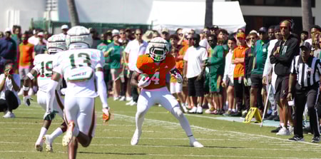 Mark Fletcher spring game